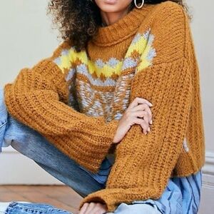 NWT Free People alpine pullover sweater